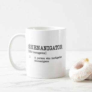Rolig st patrick's day för Shenanigator definitio Kaffemugg
