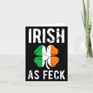 Rolig St Patrick's Day Irländsk Som Feck - Irländs Kort