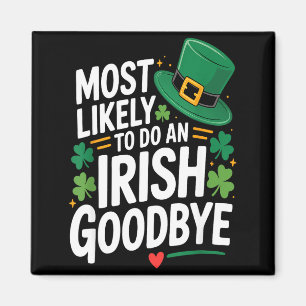 Rolig st. patrick's day mest sannolikt att göra en magnet