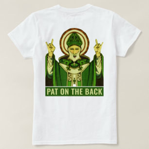 Rolig St. Patrick's Day Pat på ryggen Tee