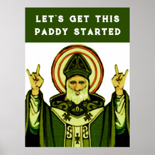 Rolig St. Patrick's Day Poster