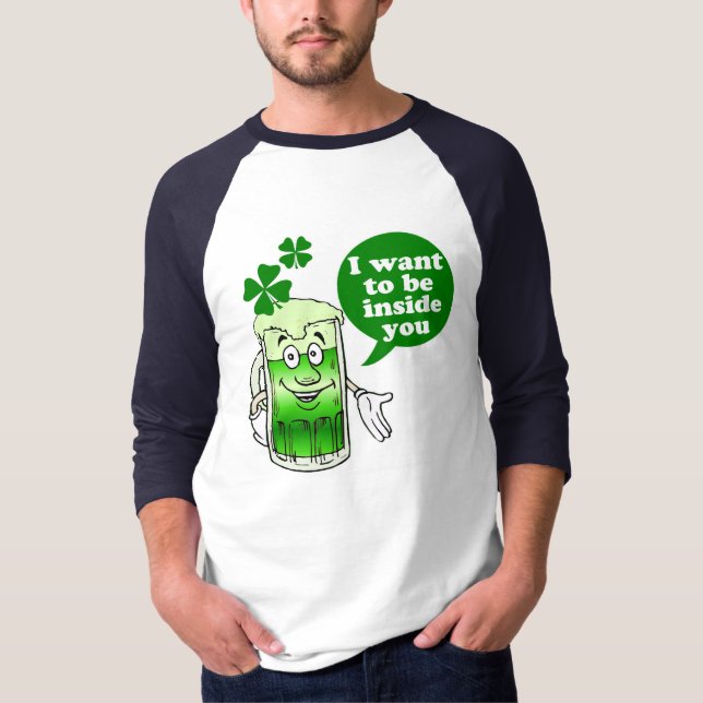 Rolig st patricks day t-shirt (Framsida)