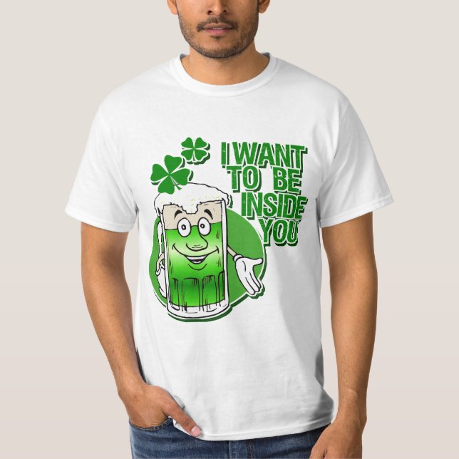 Rolig st patricks day t-shirt (Framsida)