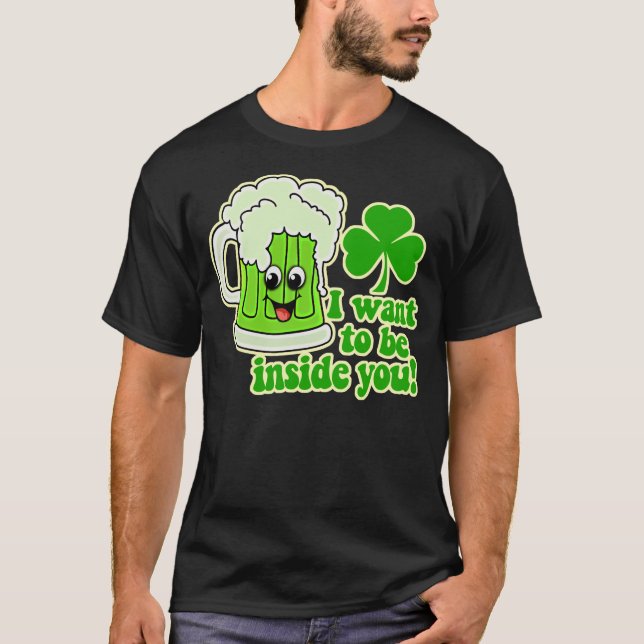 Rolig st patricks day tee (Framsida)