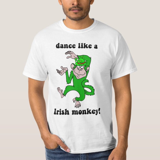 rolig st patrick's day tee shirt (Framsida)