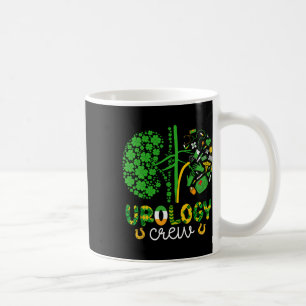 Rolig St Patricks Day Urologisk Crew Shamrock Sjuk Kaffemugg