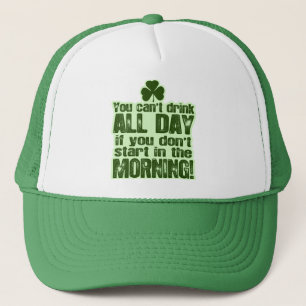 Rolig st patrick's dayirländare keps