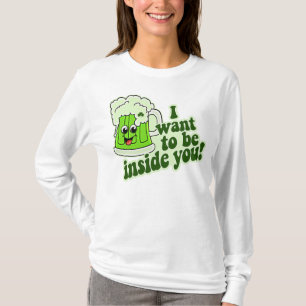 Rolig st patricks dayirländare t shirt