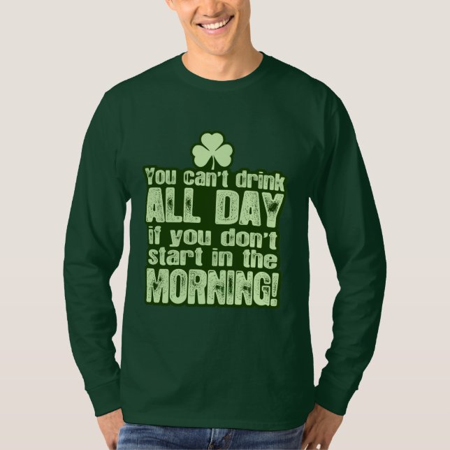 Rolig st patrick's dayirländare tee (Framsida)