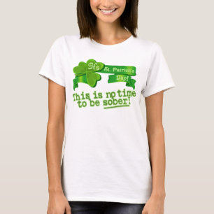Rolig st patricks dayirländare tee shirt