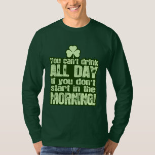 Rolig st patrick's dayirländare tee shirt