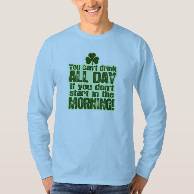 Rolig st patrick's dayirländare tee shirt (Framsida)