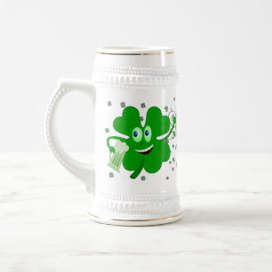 Rolig st patricks dayShamrock Stein Sejdel