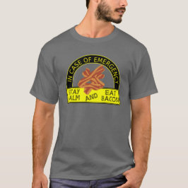 Rolig staglugn, äter baconskjortan tee