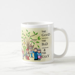 Rolig stamträdsläktforskningförfader Mousepad Kaffemugg
