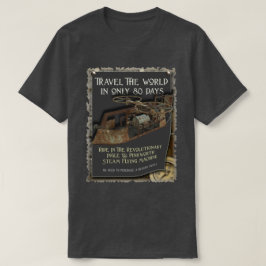 Rolig Steampunk flygmaskin Tee Shirt