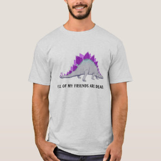 Rolig Stegasaurus T-tröja Tee Shirt