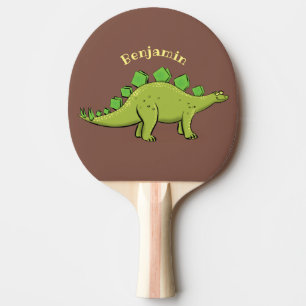 Rolig stegosaurus dinosaurserie pingisracket
