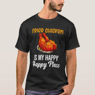 Rolig Stekt Kyckling Män Kvinnor Kycklingvingar Sn T Shirt