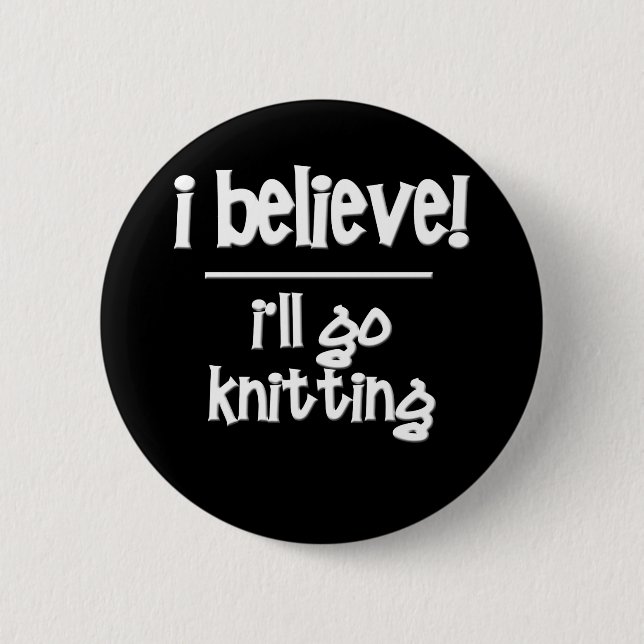 Rolig stickning knapp (Framsida)