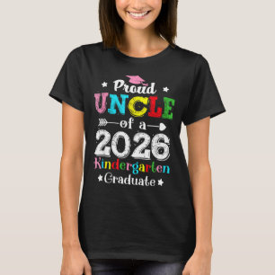 Rolig stolt farbror till en kindergartengrad 2026 t shirt