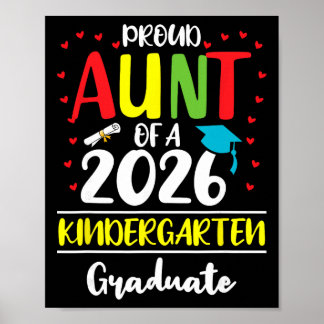 Rolig Stolt Faster Till En Cl Av 2026 Förskoleexam Poster