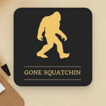 Rolig stor fot borta Squatchin Sasquatch