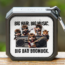 Rolig Stor Hårig Musik Boomband Djurhamster Superg
