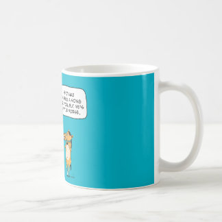 Rolig stor häst och lite häst kaffemugg