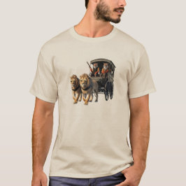 Rolig Stor Katt Stagecoach T Shirt