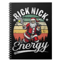 Rolig Stor Nick Energi Jul Tomte Tennis Jul