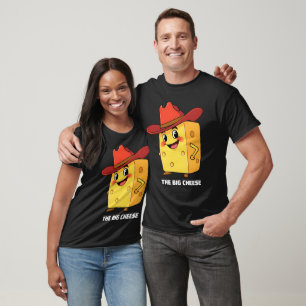 Rolig Stor Ost med 10-gallon cowboyhatt T Shirt