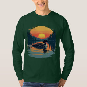 Rolig Storlom – Minnesota Fågelskådare T Shirt