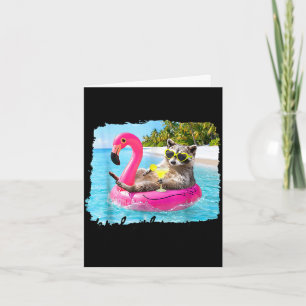 Rolig strand familje semester vild flicka sommar kort