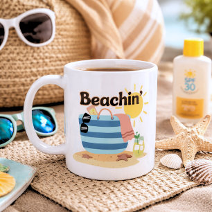 Rolig Strandstund Kaffemugg