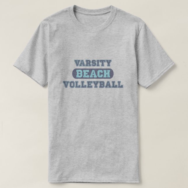 Rolig strandvolleyboll t shirt (Design framsida)