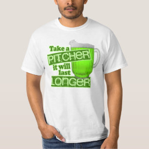 Rolig Sts Patrick öl för daggrönt Tee Shirt