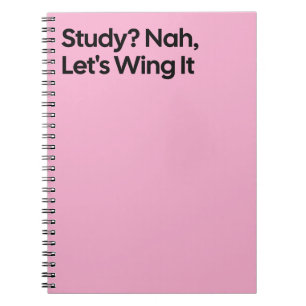 Rolig Studiebok Anteckningsbok