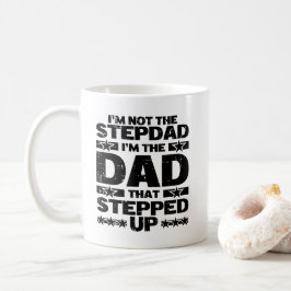 Rolig styvpappa pappa som tog steget bonus pappa kaffemugg