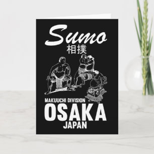 Rolig Sumobrottare Judo Osaka Japan Brottare S Kort