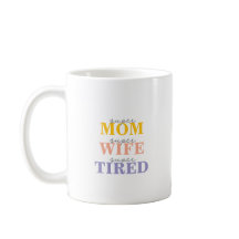Rolig super mamma super fru super trött