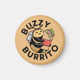 Rolig surrig burrito-bin magnet