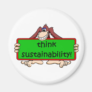 rolig sustainability magnet