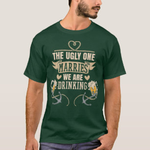 Rolig Svägerska Party Crew Sällskapsfest Brudgum S T Shirt