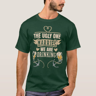 Rolig Svägerska Party Crew Sällskapsfest Brudgum S T Shirt