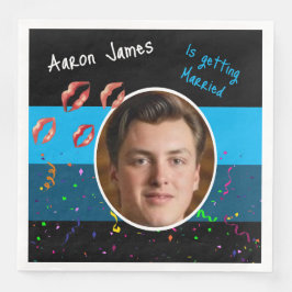 Rolig Svanlåtsfest Grovning Aktivitet Pappersservett