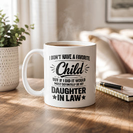 Rolig Svärdotter Favoritbarn Kaffemugg