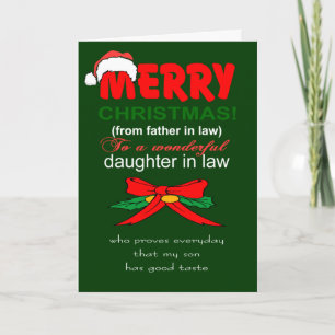 rolig Svärdotter God Jul Kort