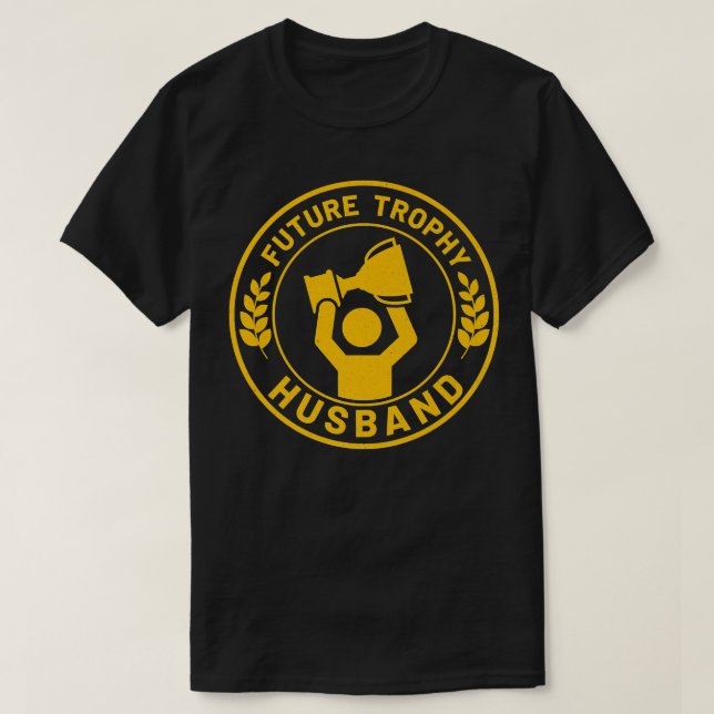 Rolig Svärmannafest Blivande Make Mäns Brudgum Tro T Shirt (Design framsida)
