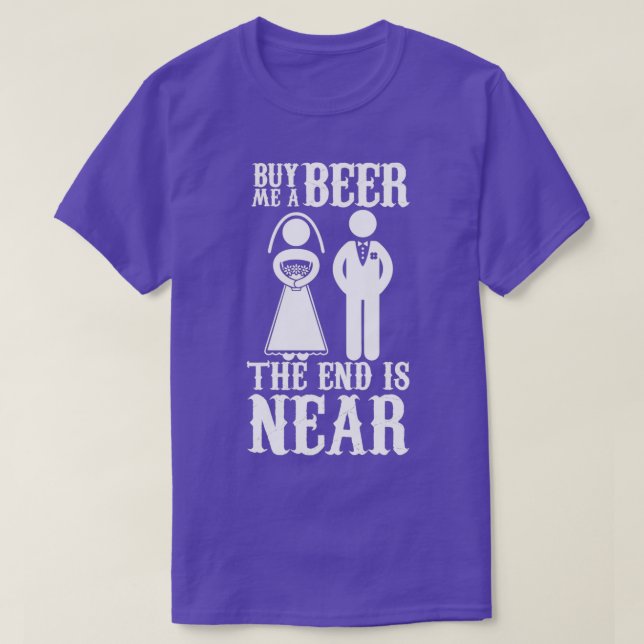 Rolig Svärmannafest för Brudgummen T Shirt (Design framsida)